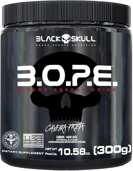 B.O.P.E Pré-Treino Black Skull